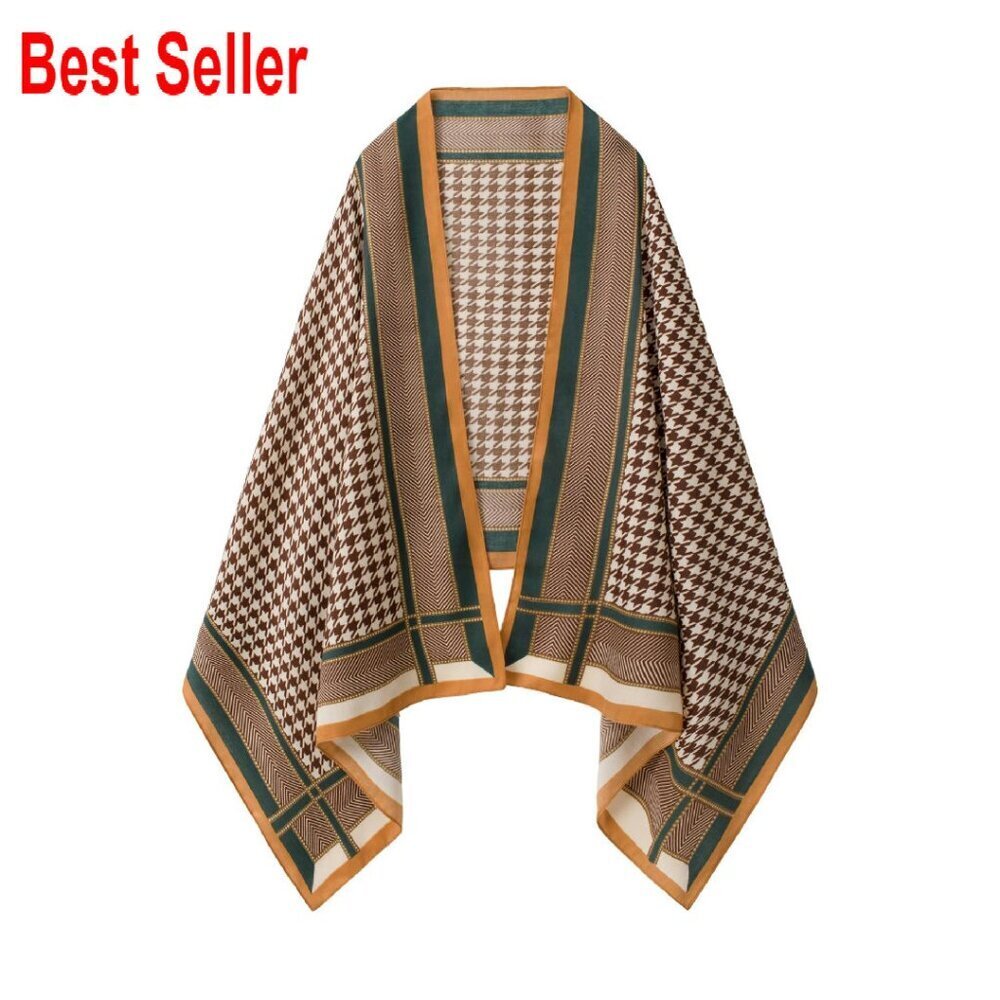 Oversized Cashmere Feel Scarf Wrap Elegant Winter Warm Shawl Versatile